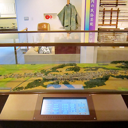 鳩ヶ谷宿の模型